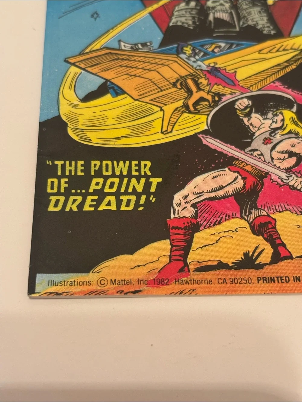 Mattel bold comic